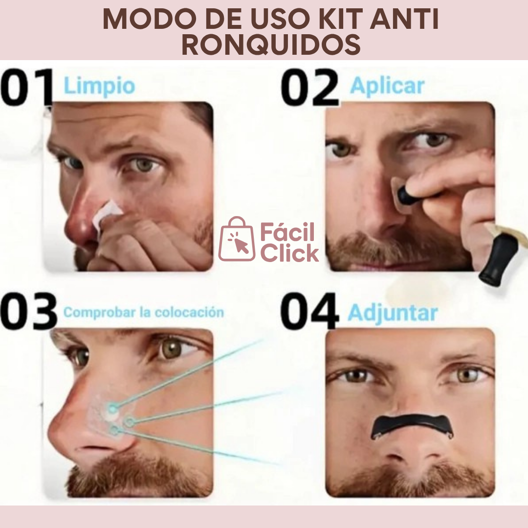 Kit Dilatador Nasal Magnetico